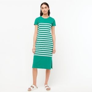NWT J.Crew t-shirt dress - green